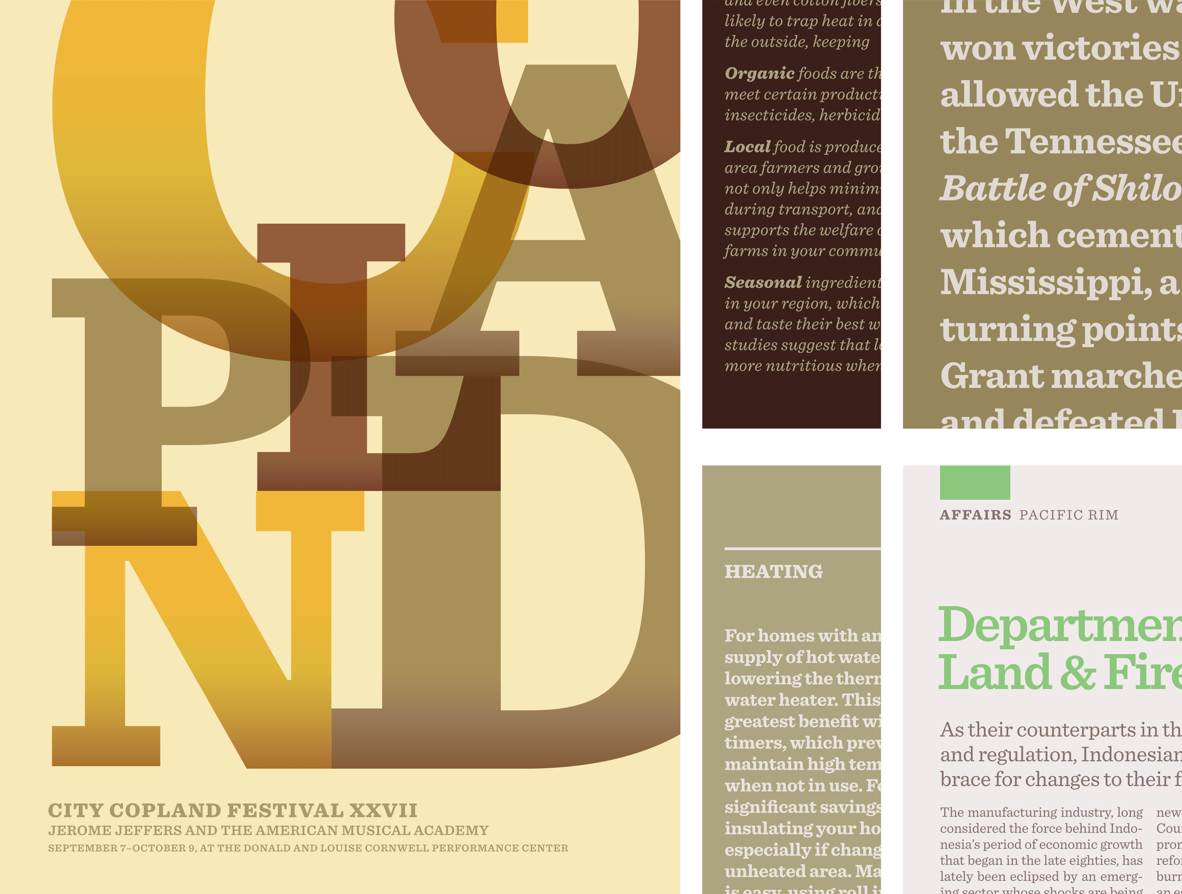 Typography For Biden Fonts By Hoefler Co